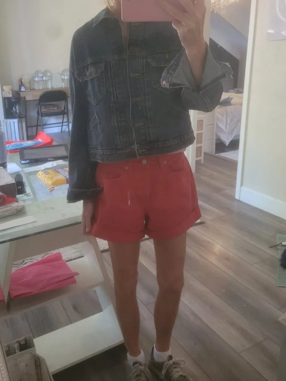 Old navy cropped denim jacket